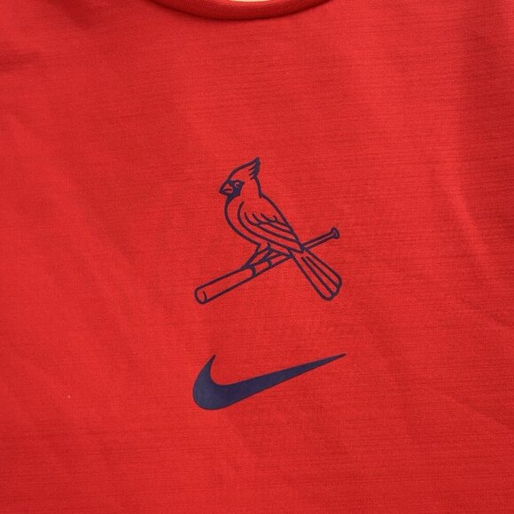 Nike Shirt Men L St. Louis Cardinals MLB Authentic Collection Performance Player - Picture 5 of 12